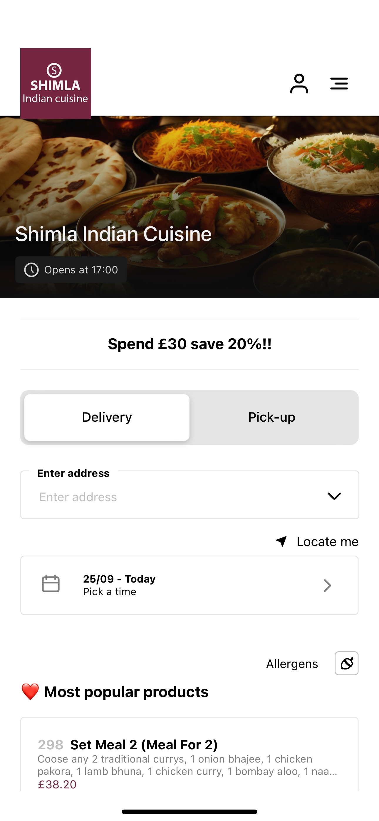 Shimla Indian Cuisine UK