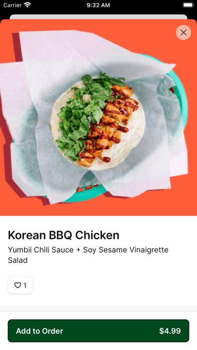 Yumbii To Go iPhone screenshot 4 - Food & Drink app