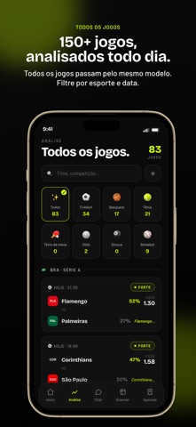 Jarvis Bet: Palpites & Coach iPhone screenshot 6