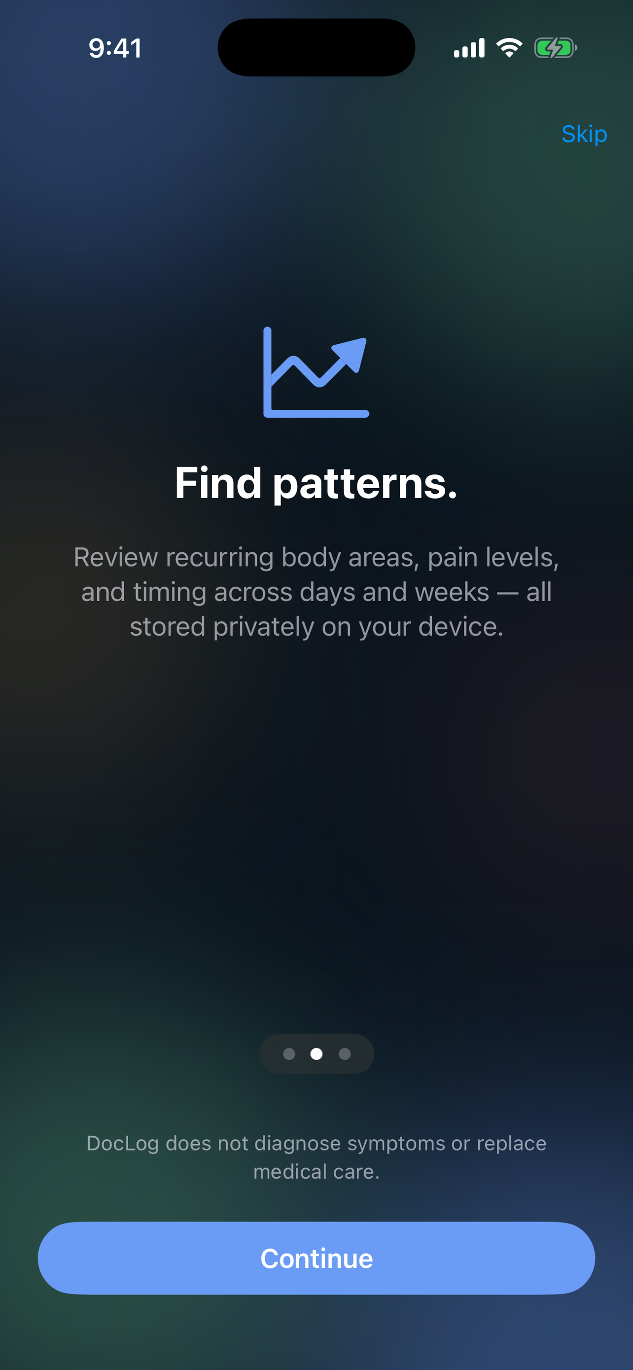 My DocLog screenshot 3