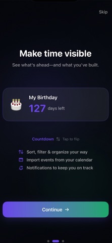 TimeLeft: Countdowns & Streaks Screenshot 6 of 7