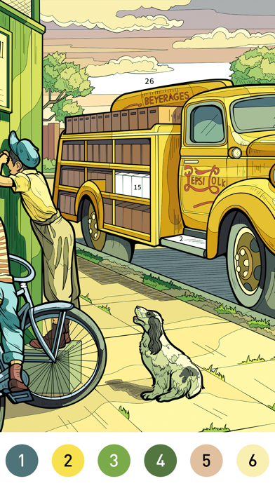 Nostalgia Color by number game screenshot 6
