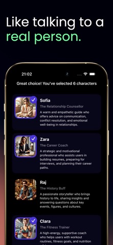 AI Characters - Chat, roleplay Screenshot 2 of 6
