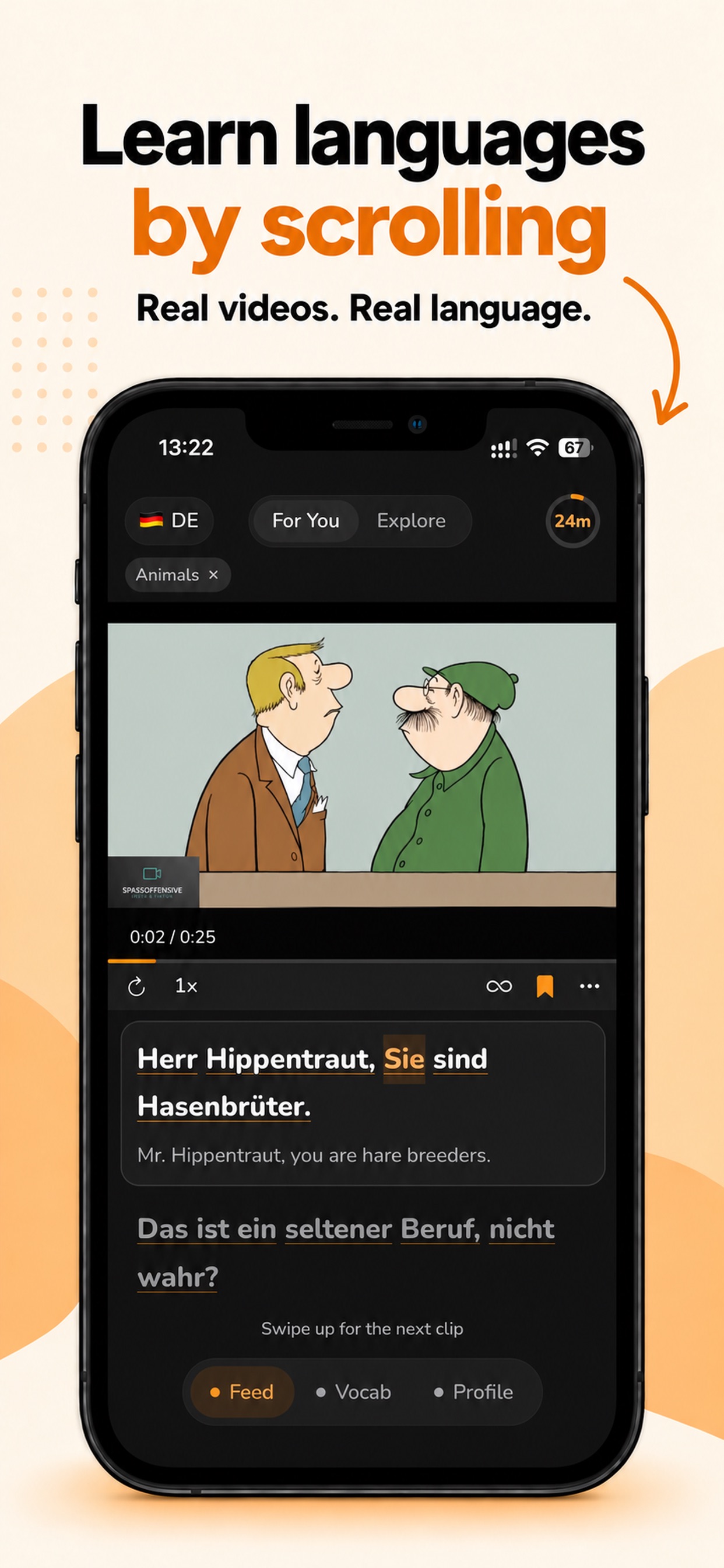 Screenshot 1 of Yabo: Learn Languages