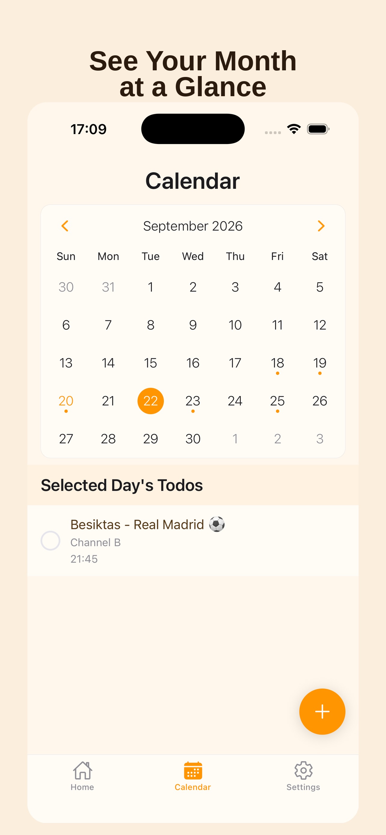 Screenshot 1 of Remindo App