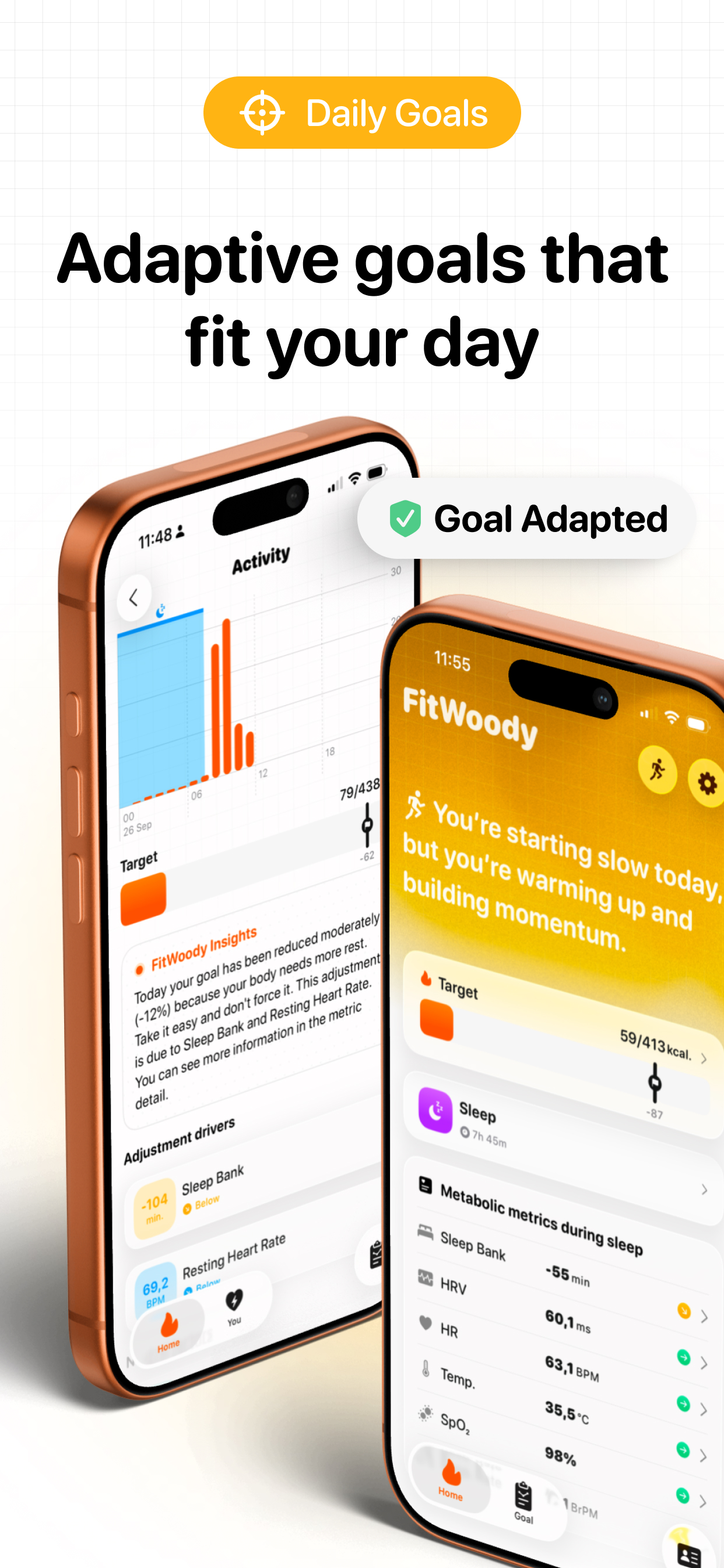 FitWoody Recovery & Readiness screenshot 6