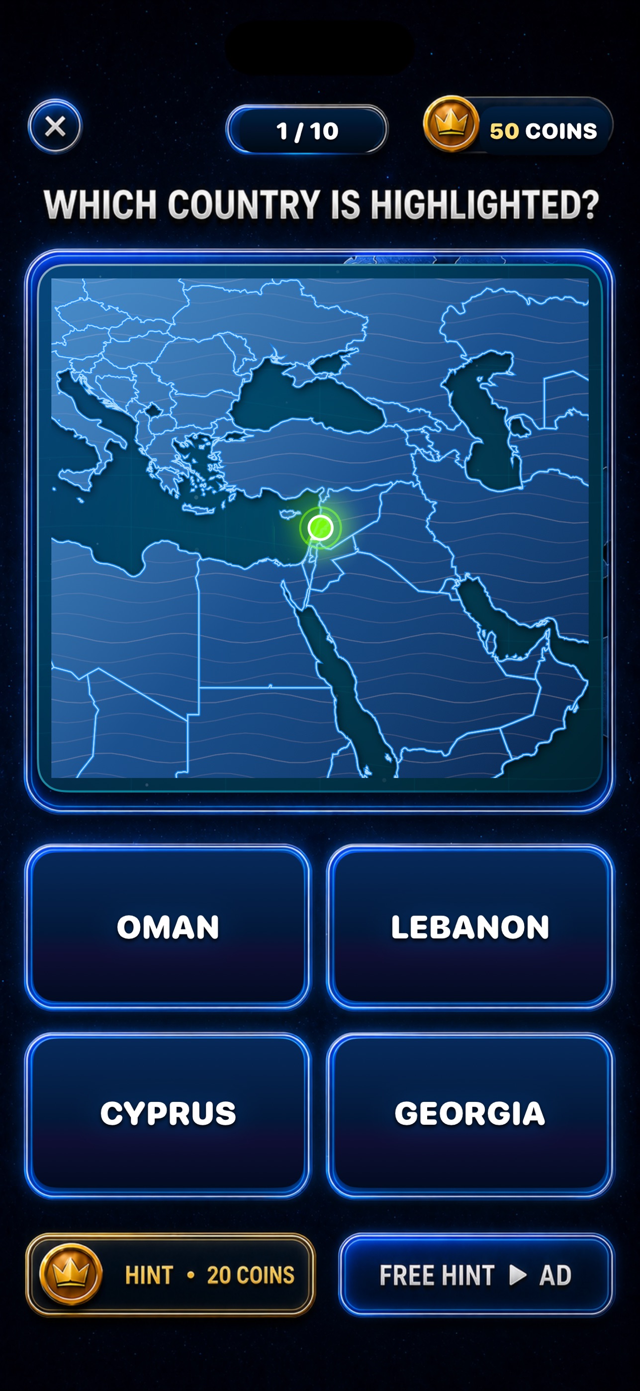 Screenshot 3 of WorldTour: Geography Quiz