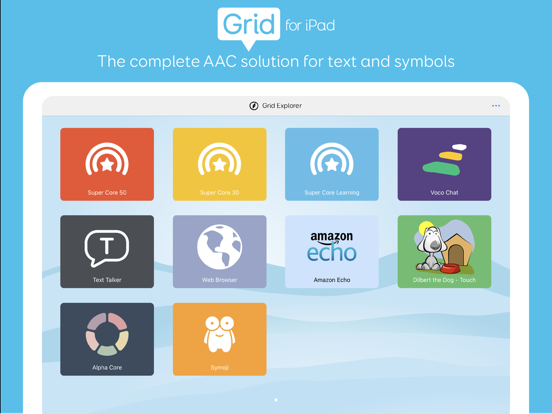 Screenshot #4 pour Grid for iPad - AAC