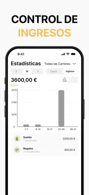 Control de Gastos - Soldi iPhone screenshot 5