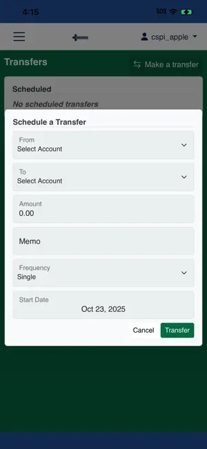 Bank of Grandin Mobile screenshot 3