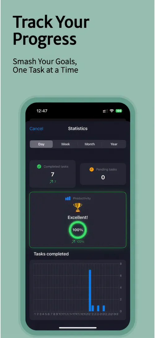 SimplyTask on iPhone: screenshot 3 of 6