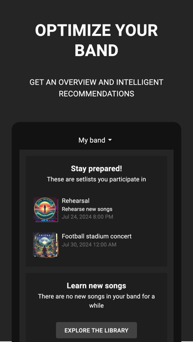 Bandfix Screenshot