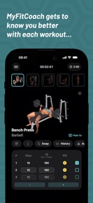 MyFitCoach - Workout Planner screenshot
