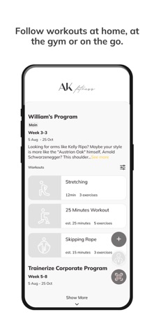 Ana Katic Fitness screenshot
