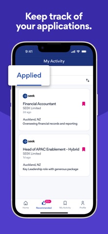 SEEK Jobs, Career & Work iPhone screenshot
