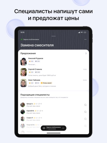 Профи.ру — услуги и мастера iPad screenshot