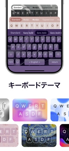 Fonts Art - カスタムフォント、文字、キーボード のスクリーンショット