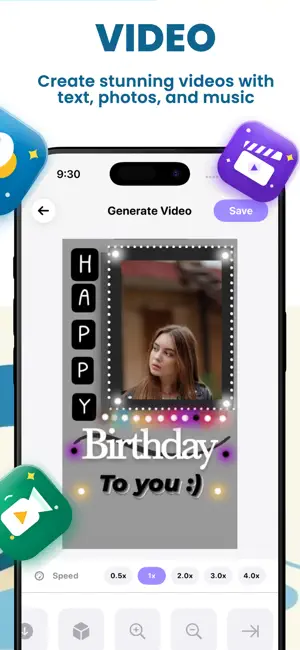 Birthday Card Maker & Wishes screenshot 2