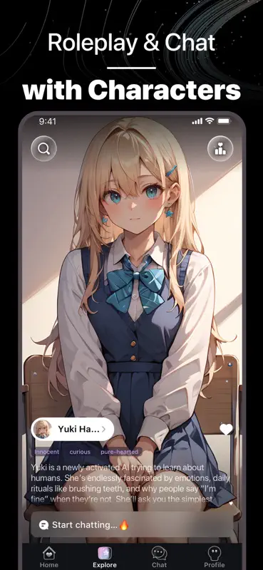 MeMe AI: Anime Chat Story screenshot 5 of 5
