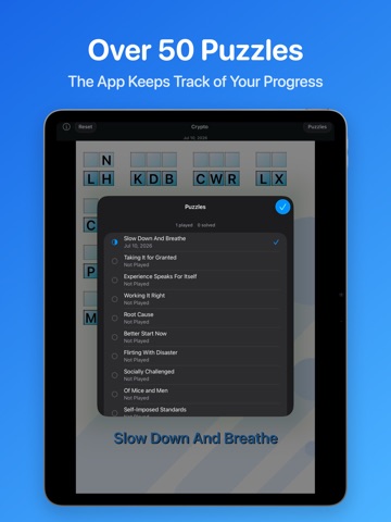 Pockster Crypto iPad screenshot