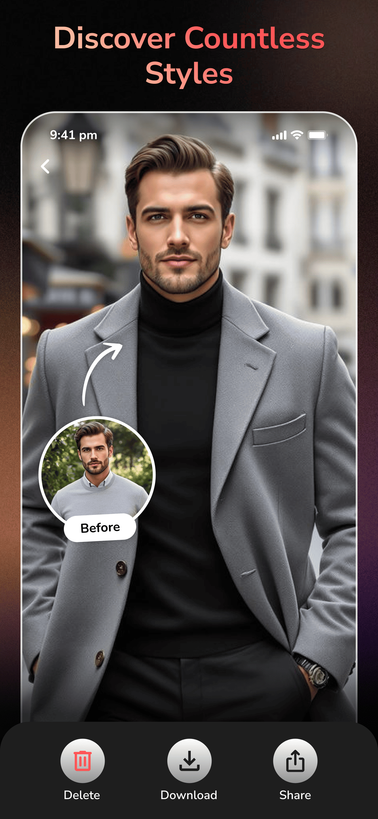 AI Headshot Generator: DressUp screenshot 6