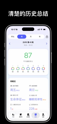 MoMoSleep - 睡眠监测,梦话打鼾熬夜记录手表恢复前 screenshot