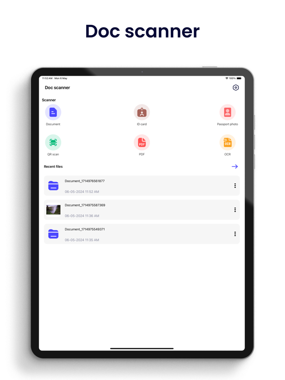 Document Scanner PDF Editor