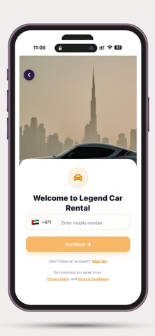 Legend Car Rental screenshot