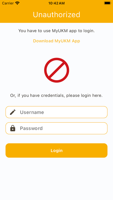 MyUKM Smart Bus Screenshot