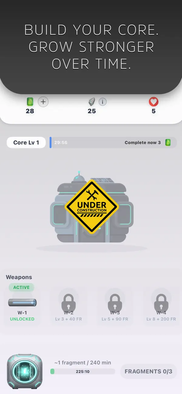 #3. alone. core (iOS) Podle: Izzet Ubeydullah Arpaci