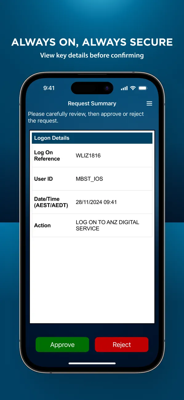 Screenshot #3 pour ANZ Digital Key