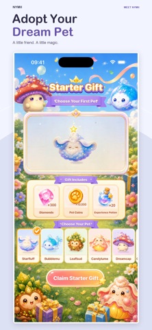 Nymii: Virtual Pet Game Screenshot 1 of 5