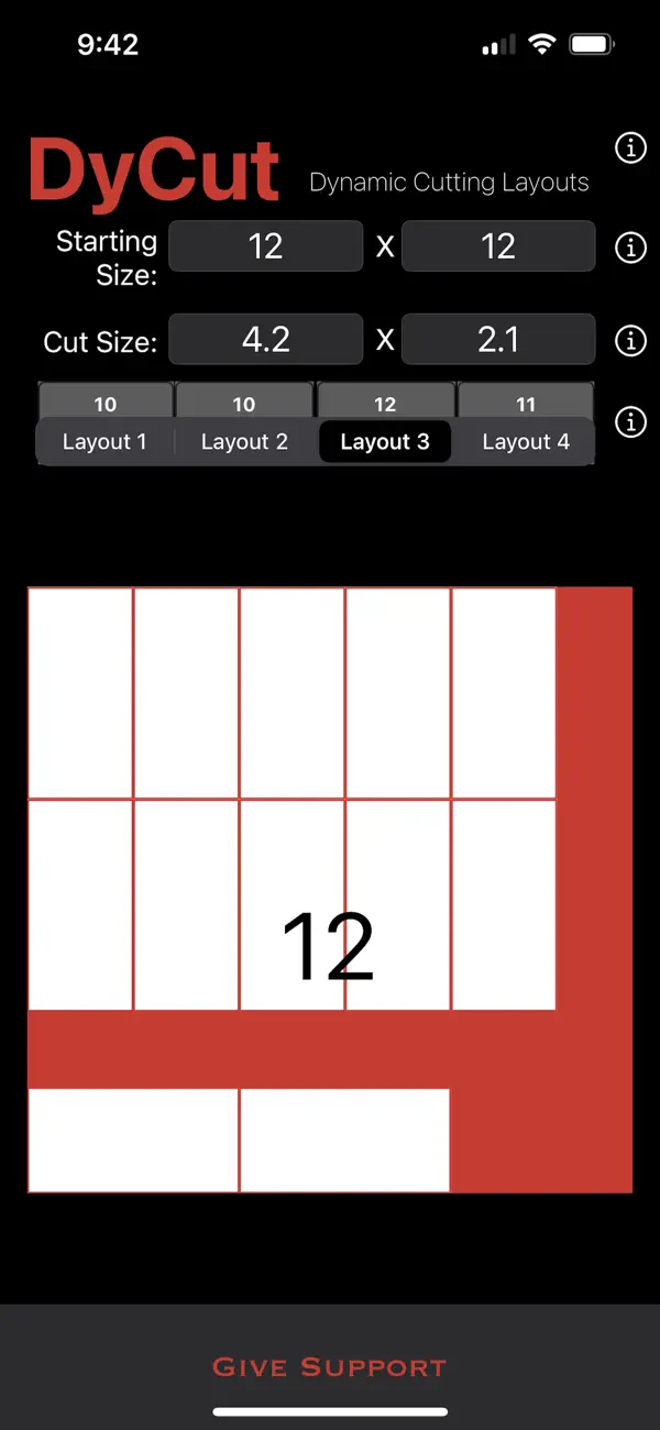 Screenshot #2 pour DyCut- Dynamic Cutting Layouts