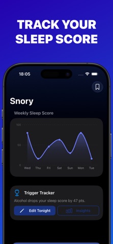 Snory: Snore Tracker Screenshot 4 of 4