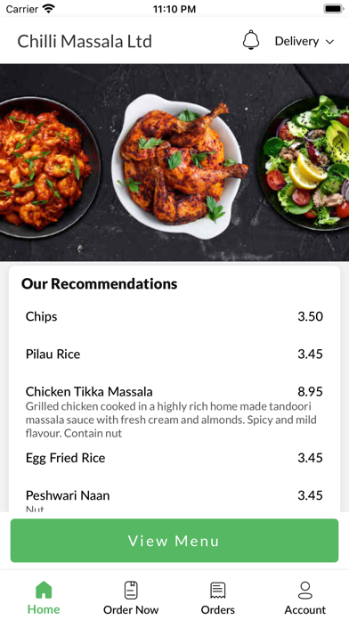 Chili Massala Ltd Screenshot