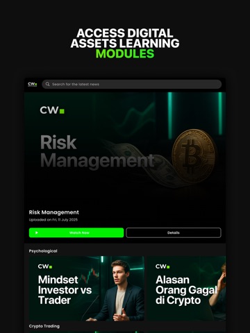 CryptoWave Media iPad screenshot 3