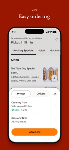 Val's Vegan Kitchen iPhone screenshot