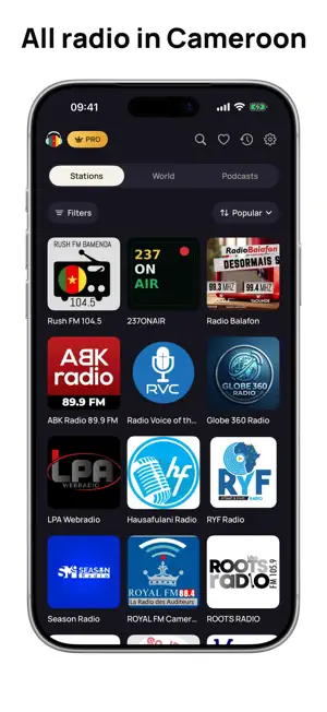 Radio Cameroon: Live FM Online screenshot 1
