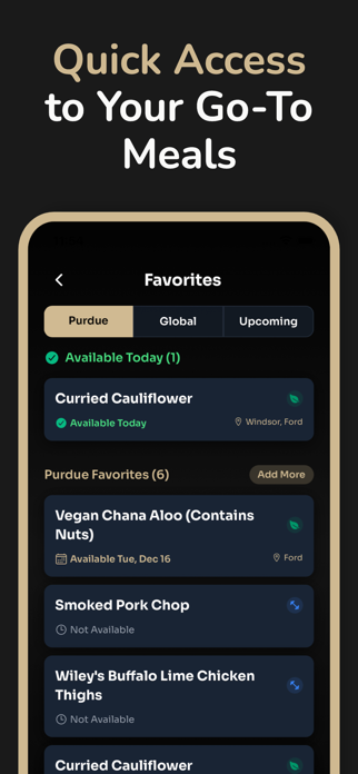 BoilerBites: Purdue Dining Screenshot 7 of 8