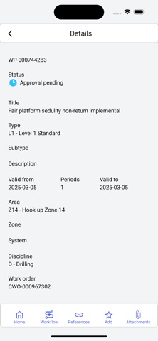 AVEVA OSM screenshot