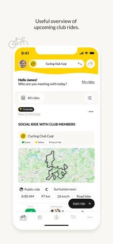 Cyql - connects cyclists Screenshot 1 of 7