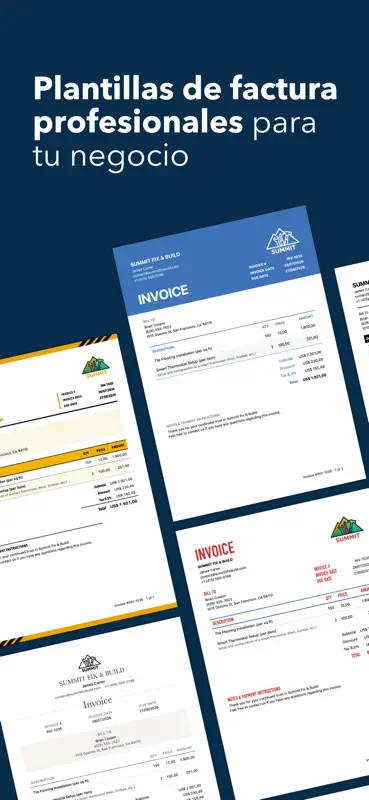 Invoice Maker - Facturas screenshot 3 of 10