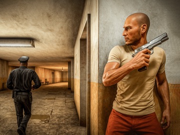 Prison Escape 3D Simulator iPad screenshot