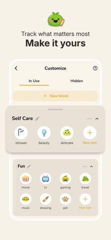 MyYuzu - Mood Journal iPhone screenshot
