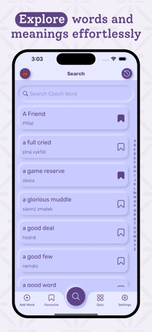 Czech | Czech Dictionary iPhone screenshot