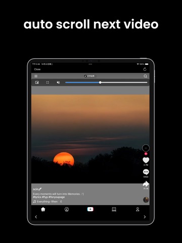 TikPlayer for tik video iPad screenshot