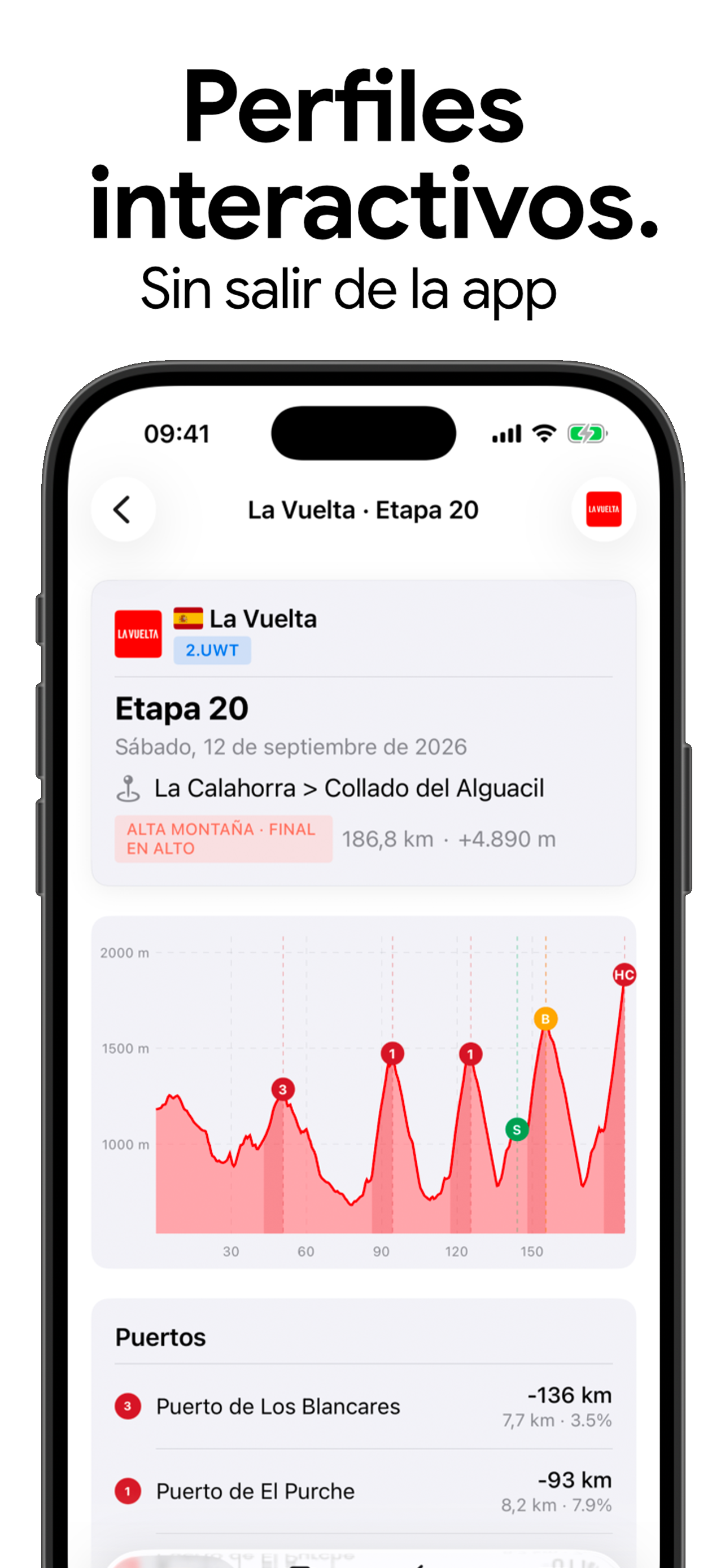 Calendario Ciclismo screenshot 4