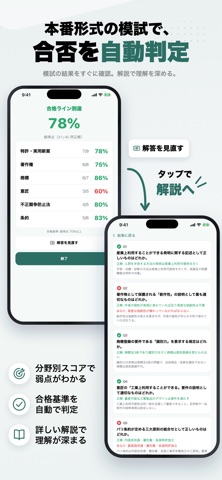 知的財産管理技能検定2級 2026年版 問題集 一問一答 iPhone screenshot
