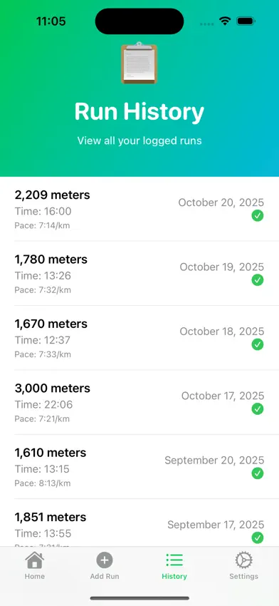 1 Mile Run Streak screenshot 3