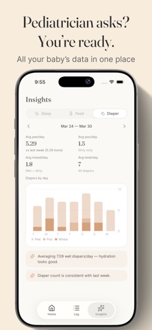 Arya · Baby Tracker screenshot